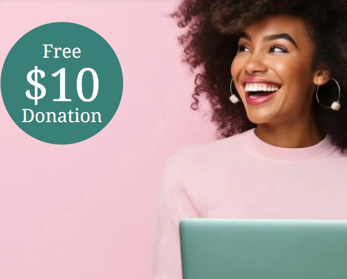 Give Freely Free $10 Donation