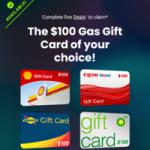 Rewards giant - $100 Gas Gift Card! icon